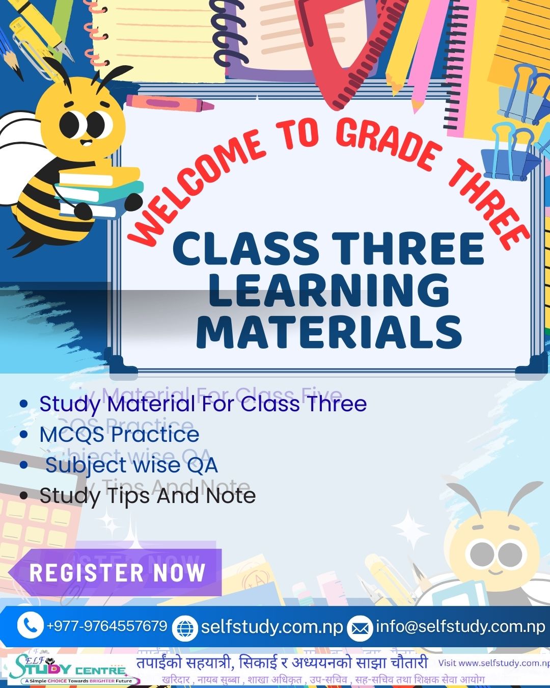 Welcome to Grade Three